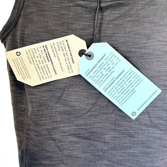 NWT Prana Becksa Tank in Black Heather - Size Extra Small - Picture 4 of 10